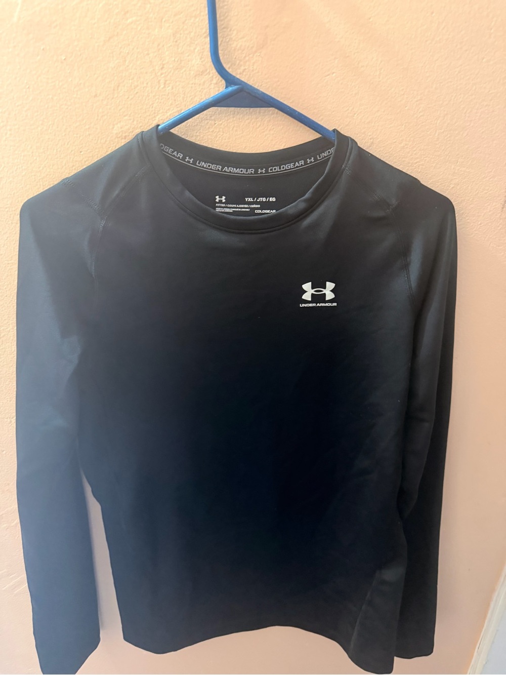 Under Armour Black Long Sleeve ColdGear Performance Top